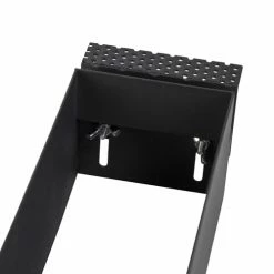 QAZQA Appliques Murales Et Spots Spot à Encastrer En Acier Noir -Éclairage Soldes 2024 spot a encastrer en acier noir 2