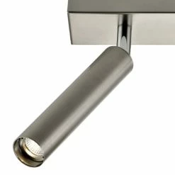 Laurie Lumière Appliques Murales Et Spots Spot De Plafond (réglette/plafonnier) En Métal Argente -Éclairage Soldes 2024 spot de plafond reglette plafonnier en metal argente 1