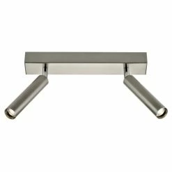 Laurie Lumière Appliques Murales Et Spots Spot De Plafond (réglette/plafonnier) En Métal Argente