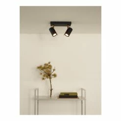 Lampea Appliques Murales Et Spots Spot En Métal Noir 15 Cm -Éclairage Soldes 2024 spot en metal noir 15 cm 1