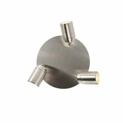 QAZQA Appliques Murales Et Spots Spot Plafond En Acier -Éclairage Soldes 2024 spot plafond en acier 2