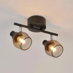 Corep Appliques Murales Et Spots Spots Orientables Métal Grillagé L26cm -Éclairage Soldes 2024 spots orientables metal grillage l26cm 2