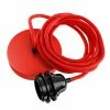 Hoopzi Suspensions Suspension 1 Fil électrique En Tissu Rouge 2,5m Douille Noire 2 Hoopzi Suspensions Suspension 1 Fil électrique En Tissu Rouge 2,5m Douille Noire -Éclairage Soldes 2024 suspension 1 fil electrique en tissu rouge 2 5m douille noire