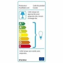 FrauMaier Suspensions Suspension 3 Abat-jours D39cm -Éclairage Soldes 2024 suspension 3 abat jours d39cm 3