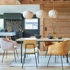 Maisons Du Monde Suspensions Suspension 3 Abat-jours En Bambou Et Support En Métal Blanc -Éclairage Soldes 2024 suspension 3 abat jours en bambou et support en metal blanc 1000 11 2 226978 2