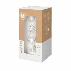 Hoopzi Suspensions Suspension 3 Fils électriques En Tissu Blanc 2,5m Douille Blanche -Éclairage Soldes 2024 suspension 3 fils electriques en tissu blanc 2 5m douille blanche 3