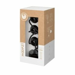 Hoopzi Suspensions Suspension 3 Fils électriques En Tissu Noir 2,5m Douille Noire -Éclairage Soldes 2024 suspension 3 fils electriques en tissu noir 2 5m douille noire 3