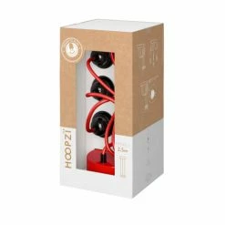 Hoopzi Suspensions Suspension 3 Fils électriques En Tissu Rouge 2,5m Douille Noire -Éclairage Soldes 2024 suspension 3 fils electriques en tissu rouge 2 5m douille noire 4