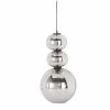 Maisons Du Monde Suspensions Suspension 3 Globes En Métal Et Verre Fumé H59 -Éclairage Soldes 2024 suspension 3 globes en metal et verre fume h59 1000 9 30 226432 1