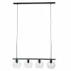 Maisons Du Monde Suspensions Suspension 4 Globes En Verre Fumé Et Métal Noir -Éclairage Soldes 2024 suspension 4 globes en verre fume et metal noir 1000 10 39 215043 1