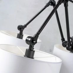 It's About Romi Lustres Suspension 5 Bras Abats-jour Blancs -Éclairage Soldes 2024 suspension 5 bras abats jour blancs 5