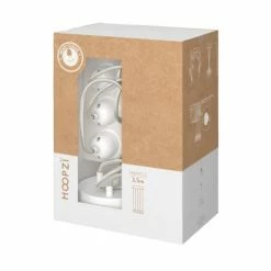 Hoopzi Suspensions Suspension 5 Fils électriques En Tissu Blanc 3,5m Douille Blanche -Éclairage Soldes 2024 suspension 5 fils electriques en tissu blanc 3 5m douille blanche 3