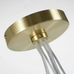 Maisons Du Monde Suspensions Suspension 7 Globes En Verre Et Métal Doré -Éclairage Soldes 2024 suspension 7 globes en verre et metal dore 1000 9 37 210367 2
