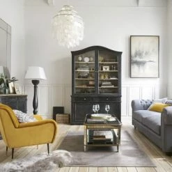 Maisons Du Monde Suspensions Suspension à Pampilles En Nacre Et Métal Doré -Éclairage Soldes 2024 suspension a pampilles en nacre et metal dore 1000 14 29 201175 3