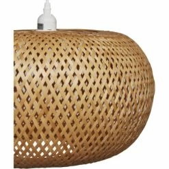 ATHM DESIGN Suspensions Suspension Abat Jour Bambou Beige -Éclairage Soldes 2024 suspension abat jour bambou beige 2