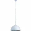 ATHM DESIGN Suspensions Suspension Abat Jour Métal Blanc