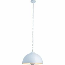 ATHM DESIGN Suspensions Suspension Abat Jour Métal Blanc -Éclairage Soldes 2024 suspension abat jour metal blanc 16