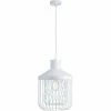 ATHM DESIGN Suspensions Suspension Abat Jour Métal Blanc