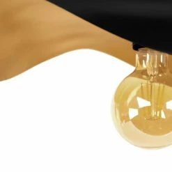 Tosel Suspensions Suspension Acier Noir -Éclairage Soldes 2024 suspension acier noir 2