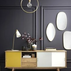 Maisons Du Monde Suspensions Suspension Anneau En Métal Doré -Éclairage Soldes 2024 suspension anneau en metal dore 1000 11 36 202617 4