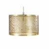 Maisons Du Monde Suspensions Suspension Avec Abat-jour En Métal Ciselé Doré D63 -Éclairage Soldes 2024 suspension avec abat jour en metal cisele dore d63 1000 13 5 212139 1