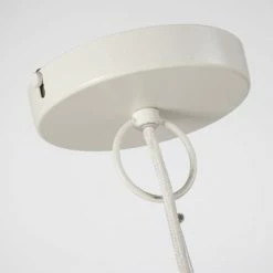 Maisons Du Monde Suspensions Suspension Avec Abat-jour Tressé En Macramé Coloris Blanc -Éclairage Soldes 2024 suspension avec abat jour tresse en macrame coloris blanc 1000 16 8 212142 2