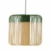 Forestier Suspensions Suspension Bambou Vert D45cm H40cm -Éclairage Soldes 2024 suspension bambou vert d45cm h40cm
