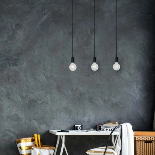 Lucide Suspensions Suspension Barre 3 Lumières L75cm 4 Lucide Suspensions Suspension Barre 3 Lumières L75cm – Image 2