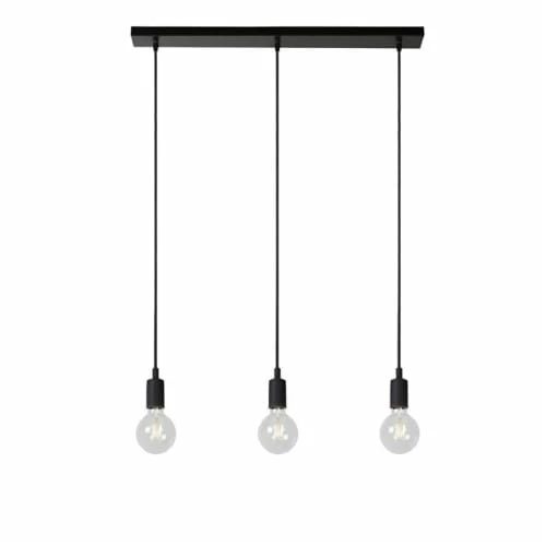 Lucide Suspensions Suspension Barre 3 Lumières L75cm 3 Lucide Suspensions Suspension Barre 3 Lumières L75cm