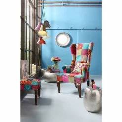 Kare Design Suspensions Suspension Bohème 5 Abat-jours En Tissu -Éclairage Soldes 2024 suspension boheme 5 abat jours en tissu 4