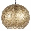 Maisons Du Monde Suspensions Suspension Boule En Métal Doré à Motifs -Éclairage Soldes 2024 suspension boule en metal dore a motifs 1000 9 17 183082 7
