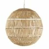 Maisons Du Monde Suspensions Suspension Boule En Rotin Tressé Beige Et Blanc -Éclairage Soldes 2024 suspension boule en rotin tresse beige et blanc 1000 12 20 210268 1