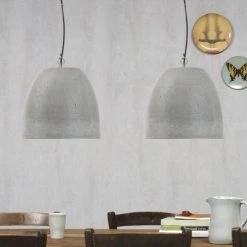 It's About Romi Suspensions Suspension Ciment H31cm -Éclairage Soldes 2024 suspension ciment h31cm 2