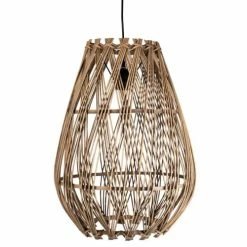 Maisons Du Monde Suspensions Suspension Cloche En Rotin