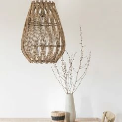 Maisons Du Monde Suspensions Suspension Cloche En Rotin -Éclairage Soldes 2024 suspension cloche en rotin 1000 11 36 199829 2
