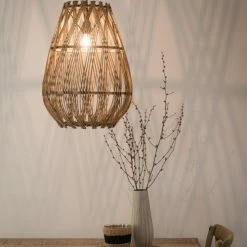 Maisons Du Monde Suspensions Suspension Cloche En Rotin -Éclairage Soldes 2024 suspension cloche en rotin 1000 11 36 199829 3