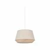 Corep Suspensions Suspension Coton Décor Effet Bois D38cm