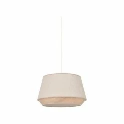 Corep Suspensions Suspension Coton Décor Effet Bois D38cm