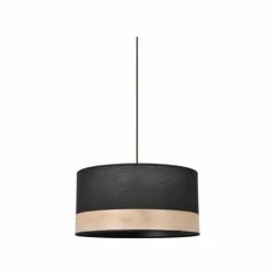 Corep Suspensions Suspension Coton Décor Effet Bois D38cm