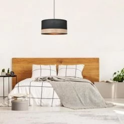 Corep Suspensions Suspension Coton Décor Effet Bois D38cm -Éclairage Soldes 2024 suspension coton decor effet bois d38cm 5