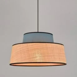 Corep Suspensions Suspension Coton Et Raphia D38cm -Éclairage Soldes 2024 suspension coton et raphia d38cm 2