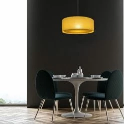 Metropolight Suspensions Suspension Cylindre Avec Diffuseur Textile Ø58cm -Éclairage Soldes 2024 suspension cylindre avec diffuseur textile oe58cm 1