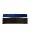 Kauze Luminaires Suspensions Suspension Déco Noir Et Bleu Canard Ø 60 -Éclairage Soldes 2024 suspension deco noir et bleu canard oe 60