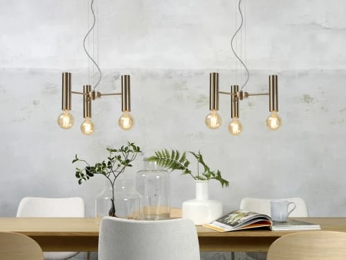 It's About Romi Suspensions Suspension Dorée 3 Lumières 5 It's About Romi Suspensions Suspension Dorée 3 Lumières – Image 3