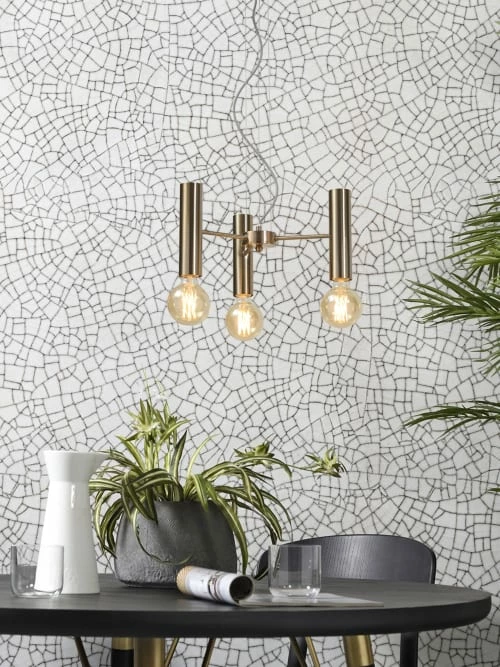 It's About Romi Suspensions Suspension Dorée 3 Lumières 6 It's About Romi Suspensions Suspension Dorée 3 Lumières – Image 4