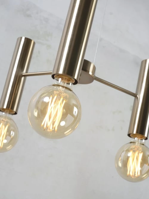 It's About Romi Suspensions Suspension Dorée 3 Lumières 7 It's About Romi Suspensions Suspension Dorée 3 Lumières – Image 5