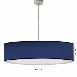Abat-jours Suspensions Suspension Eclat Bleu T 60 X H 25 7 Abat-jours Suspensions Suspension Eclat Bleu T 60 X H 25 -Éclairage Soldes 2024 suspension eclat bleu t 60 x h 25 2