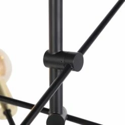 QAZQA Suspensions Suspension En Acier Doré/laiton -Éclairage Soldes 2024 suspension en acier dore laiton 8