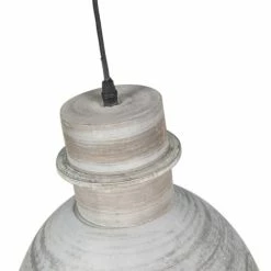 QAZQA Suspensions Suspension En Acier Gris -Éclairage Soldes 2024 suspension en acier gris 2