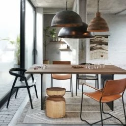 Maisons Du Monde Suspensions Suspension En Acier Marron D60 -Éclairage Soldes 2024 suspension en acier marron d60 1000 12 30 226350 2